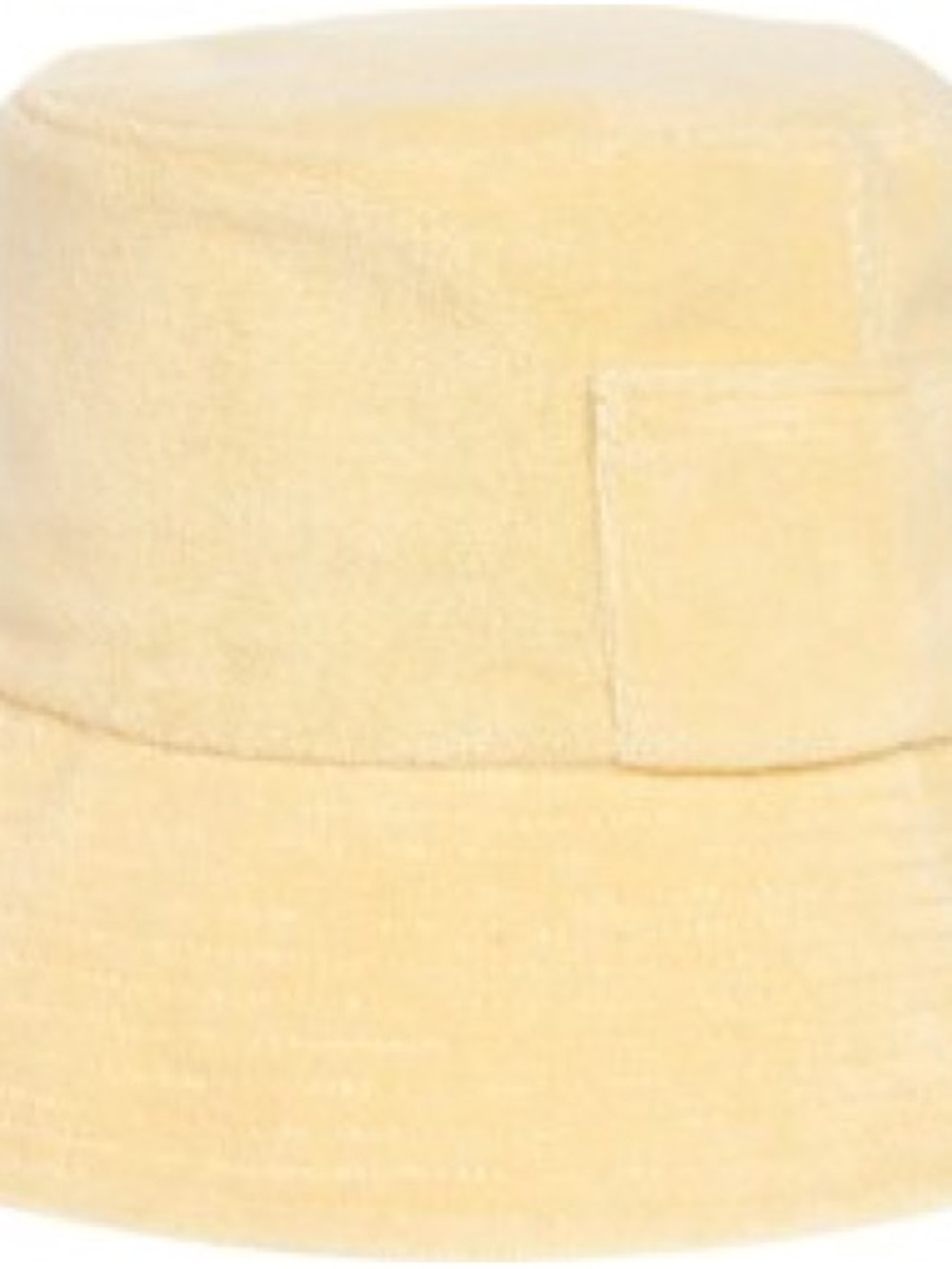 Lack Of Color Pale Yellow Bucket Hat